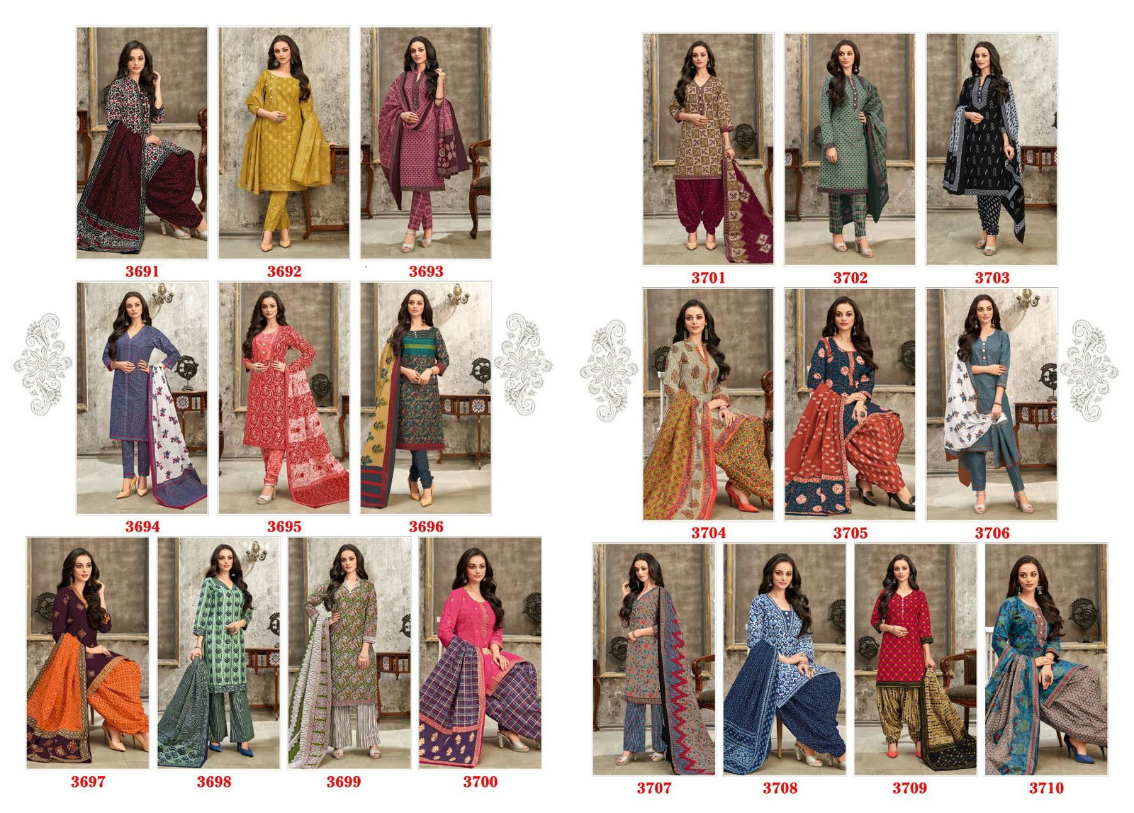 Balaji Cotton KumKum 25 Latest Fancy Designer Regular Casual Wear Cotton Printed Dress Material Collection
